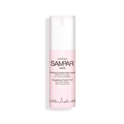 SAMPAR - Equalizing Foam Peel - Exfoliating Gel with Essential Oils for All Skin Types - Gentle Peel for Uneven Skin Tone Blemishes - Made in Paris (1 oz)