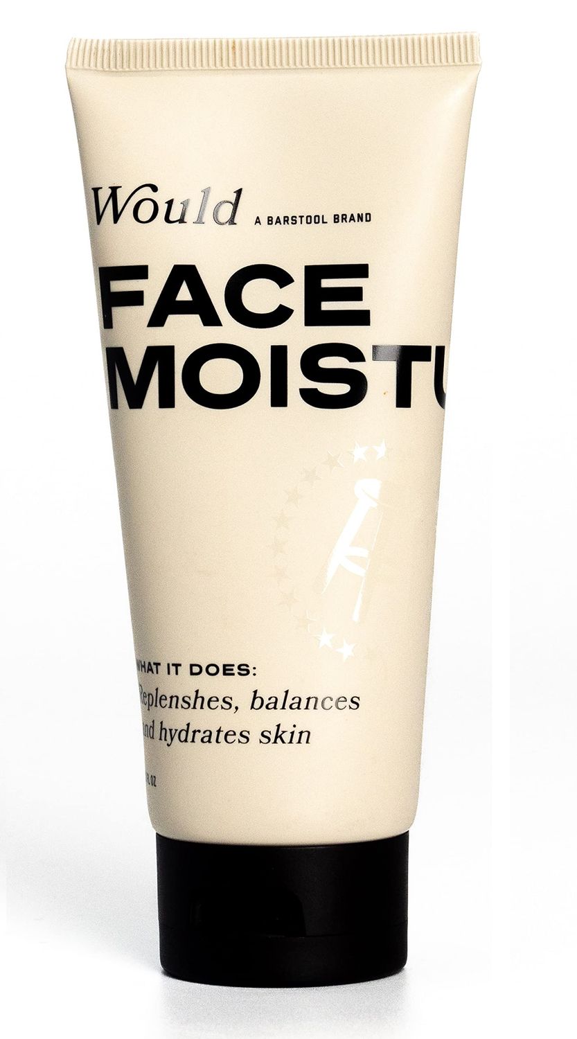 Would Facial Moisturizer for Dry Skin by Barstool Sports, 3 fl. oz, Deep Moisturizing Face Hydration, Nourishing Anti-Aging Skincare Support, Clean Non-Greasy Hydrator, Matte Finish