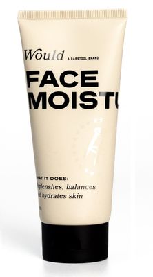Would Facial Moisturizer for Dry Skin by Barstool Sports, 3 fl. oz, Deep Moisturizing Face Hydration, Nourishing Anti-Aging Skincare Support, Clean Non-Greasy Hydrator, Matte Finish
