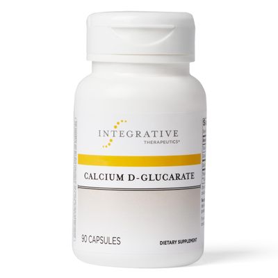 Integrative Therapeutics - Calcium D-Glucarate - Supports Detoxification Systems and Healthy Estrogen Metabolism - 90 Capsules