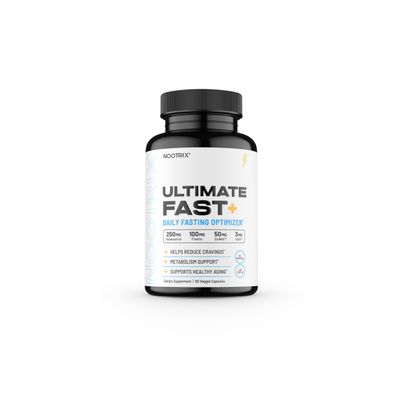 Nootrix Ultimate Fast Intermittent Fasting Activator Accelerator Supports Metabolism, Energy and Healthy Aging Resveratrol, Fisetin, Ginkgo Biloba Powder, L-Theanine 60 Veggie Capsules