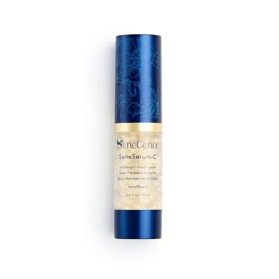 SeneSerum-C Hydrating Vitamin C Serum with C-Pearls Technology, 0.5 Fl Oz, SeneShield, and SenePlex for Brightening, Firming, and Anti-Aging Benefits