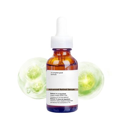 Retinol 1 In Squalane Serum For Face,Apply to Anti-aging, Reduce Wrinkles, Fine Lines, Moisturizer, Smooth Skin, Effective Against The Signs of Age, Retinol Serum 30ml
