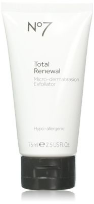 Boots No7 Total Renewal Micro-Dermabrasion Exfoliator,2.5 Fl. Oz(75 ml)