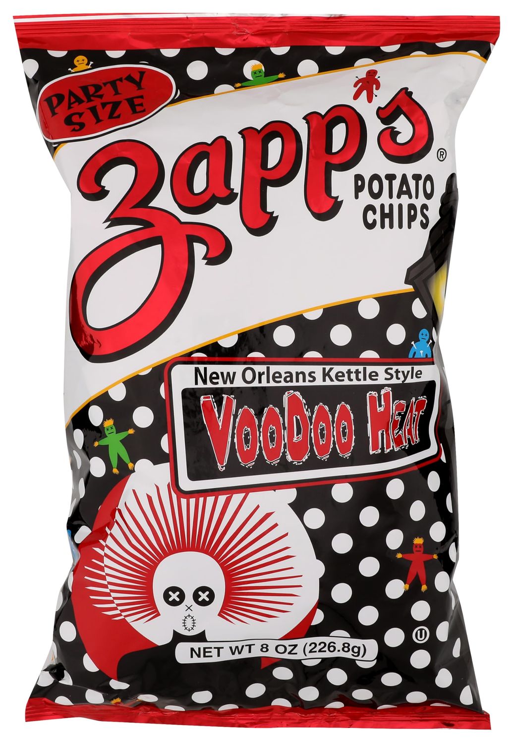 8oz. Zapp&#39;s Kettle Potato Chips, Voodoo Heat