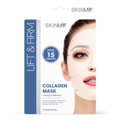 SKIN LAB BY BSL Lift Firm Collagen Mask Firming Treatment, 5 Count