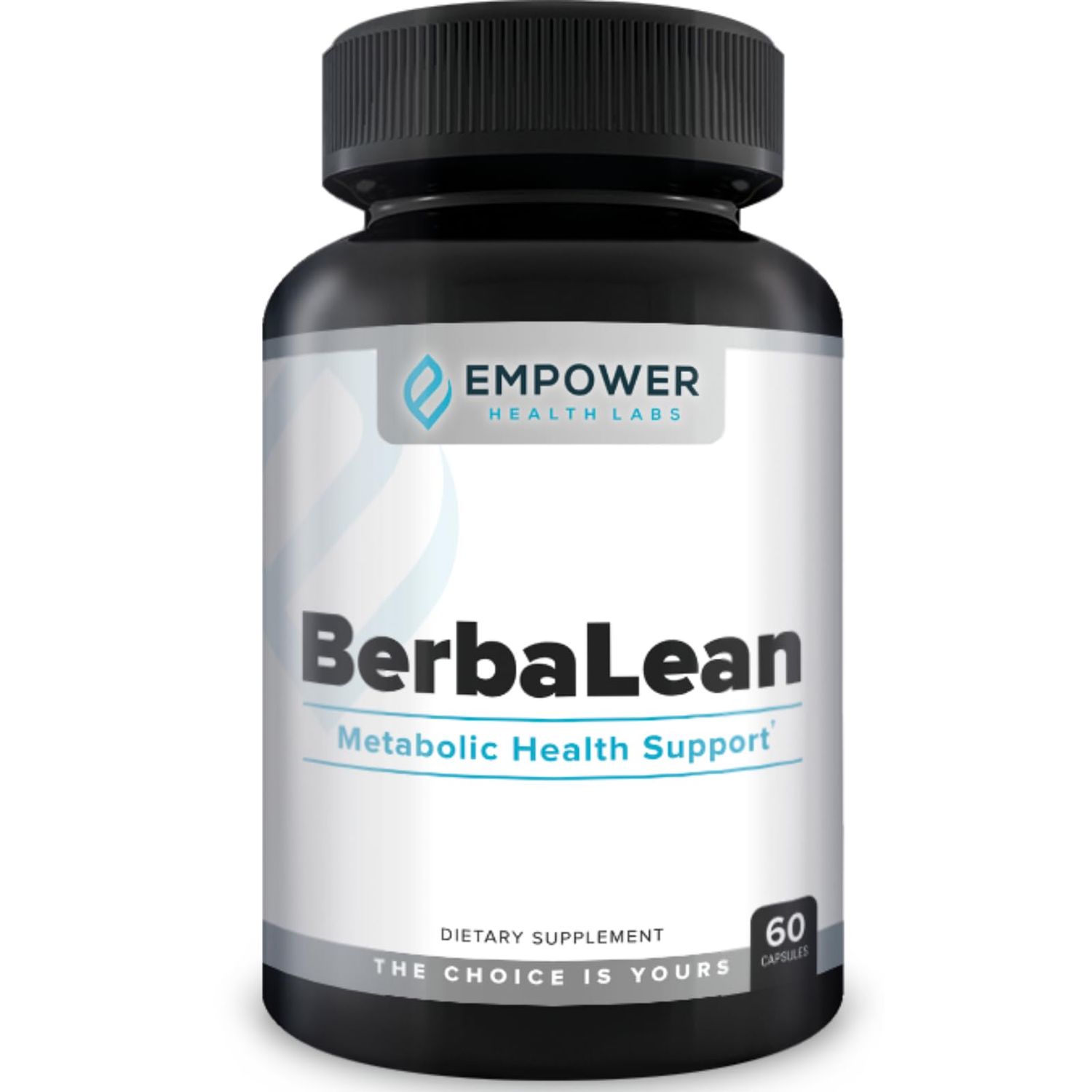 Empower Health New BerbaLean - Berberine Hydrochloric Acid Supplement, Supports Healthy Metabolism and Digestive Health 60 Capsules