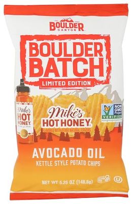 BOULDER CANYON Boulder Batch Kettle Chips, 5.25 OZ