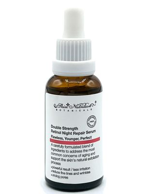 Double Strenth, Retinol Night Repair Serum, NO Parabens, NO Phthalate