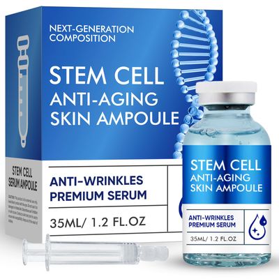 Stem Cell Anti-Aging Serum - Firm, Hydrate, and Renew Your Skin for a Youthful Glow,Strengthens and Moisturises Skin, Micro needling Serum Use with and without Micro Needling