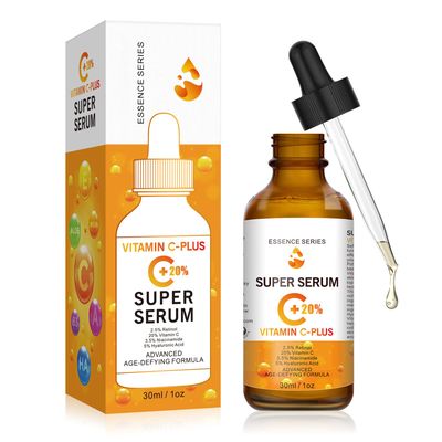 Generic Vitamin C Face Serum, Super Serum, Anti Aging Serum with Hyaluronic Acid, Vitamin E More,Acid,Brightening Serum for Dark Spots, Even Skin Tone, Eye Area, Fine Lines Wrinkles