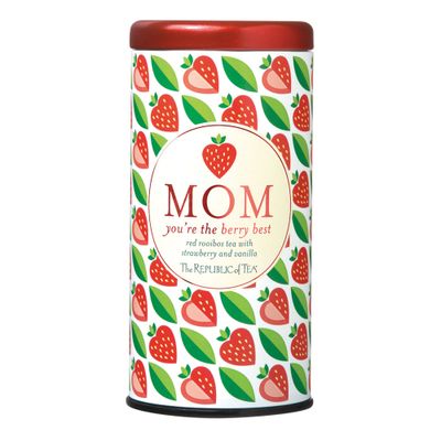 The Republic of Tea Mom You&#39;re The Berry Best Tea, 36 Tea Bags, Gourmet Tea, Strawberry Vanilla Tea Gift