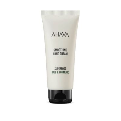 AHAVA Superfood Kale Turmeric, Smoothing Anti Aging Hand Cream - Hydrate and safeguard hands, Helps Against Premature Signs of Aging with Anti-Aging Kale Turmeric and Exclusive Osmoter 3.4 fl. oz.