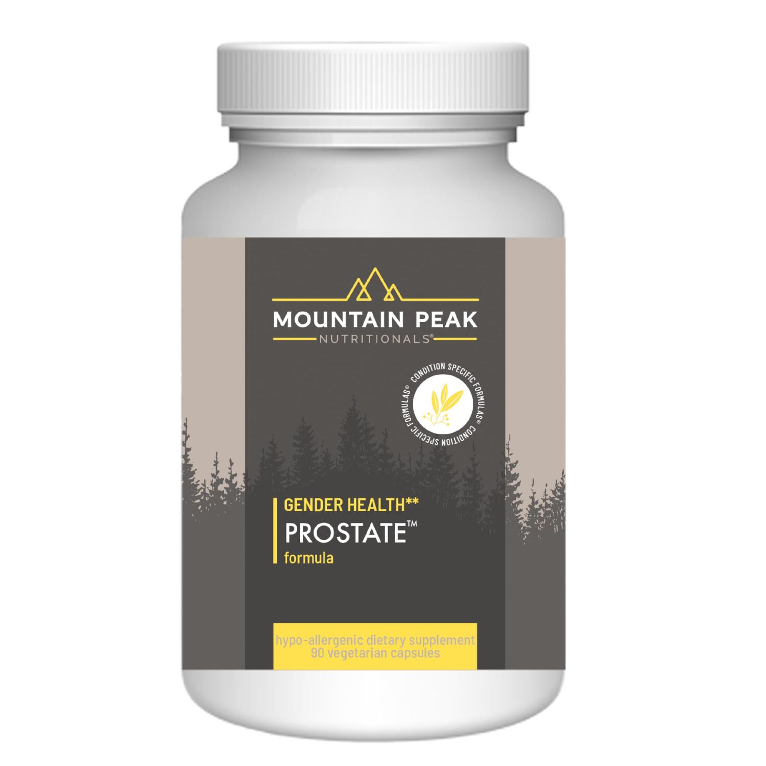 Mountain Peak Nutritionals Prostate Supplement - Supports Bladder Function Metabolism - Prostate Support Supplement for Men with Saw Palmetto Extract, Pygeum (90 Vegetarian Capsules)