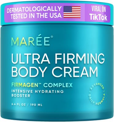 MAREE Moisturizer Body Cream - Body Moisturizer Face Cream with Hyaluronic Acid Collagen - For Extremely Dry Skin for Women Men - Crema Hidratante Para El Cuerpo Skin Care Moisturizing - 6.4 Fl Oz