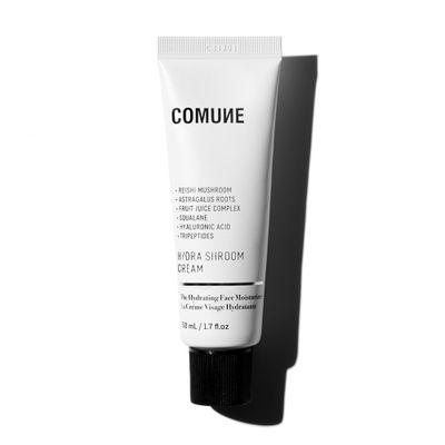 COMUNE Hydra Shroom Cream - Deeply Hydrating Face Moisturizer Adaptogenic Mushroom, Hyaluronic Acid, Squalane Peptides All Skin Types, 50 mL 1.7 fl.oz