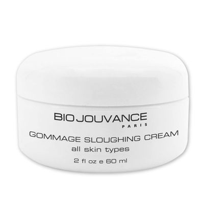 Bio Jouvance - Gommage Sloughing Cream 2oz 60ml - For NormalOilyAcne-Prone Skin Product Line Professional Exfoliating Face Wash Scrub Facial Skin Care Treatment Made in France