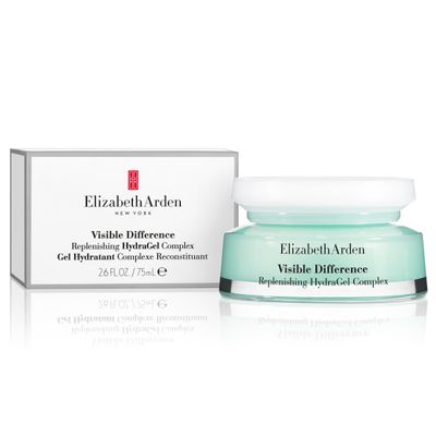 Elizabeth Arden Visible Difference Replenishing HydraGel Complex, Oil-Free Daily Face Moisturizer for Women, Prevents Moisture Loss, Dermatologist and Clinically Tested, 2.5 Oz