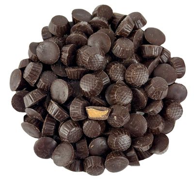 Mini Dark Chocolate Peanut Butter Cups, 1 Pound