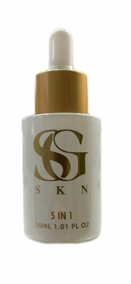 SG SKN Collagen Serum 5-in-1 Revitalize Your Skin - Collagen Serum for Face Hydrate and Brighten with Vitamin C, E, Hyaluronic Acid and Niacinamide - Collagen Face Serum for Women Men