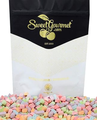 SweetGourmet Assorted Dehydrated Marshmallow Bits, Charms Cereal Marshmallows 6oz