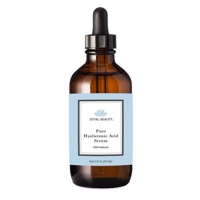 JOYAL BEAUTY Hyaluronic Acid Serum for Face Lips Eyes. 100 Pure Anti-Aging Serum for Skin Care. 2 Types of Hyaluronic Acid with High Low Molecular Weight to Maximize Absorption and Hydration