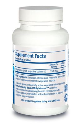 Biotics Research MoZyme Forte Molybdenum 150 mcg, Liver Support, Detoxification, Essential Trace Element, Healthy Metabolism, Antioxidant Support 100 Tablets