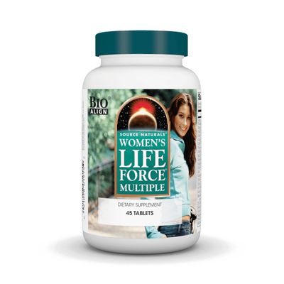 Source Naturals Women&#39;s Life Force Multiple, Daily Multivitamin Immune Health Supplement - 45 Tablets