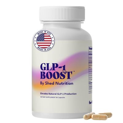 GLP-1 Supplement - Naturally GLP Activate Formula to Curb Cravings Hunger, Support Metabolism with Eriomin Berberine - GLP-1 Boost for Women Men - Take 1 Capsule Before Meals (90 Capsules)