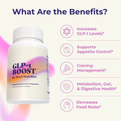GLP-1 Supplement - Naturally GLP Activate Formula to Curb Cravings Hunger, Support Metabolism with Eriomin Berberine - GLP-1 Boost for Women Men - Take 1 Capsule Before Meals (90 Capsules)