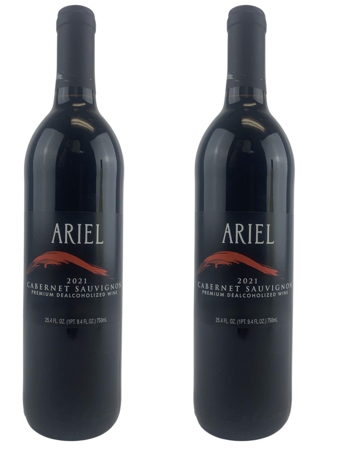 Ariel Cabernet Sauvignon Wine 750ML 2 PACK Alcohol Removed Dealcoholized 25.4 oz Red Oak Aged