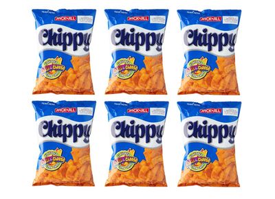 Jack n Jill Chippy Chili Cheese Flavored Corn Chips 110g, 6 Pack