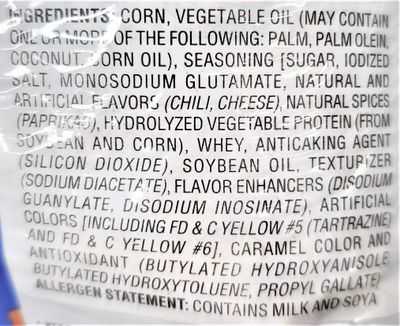 Jack n Jill Chippy Chili Cheese Flavored Corn Chips 110g, 6 Pack