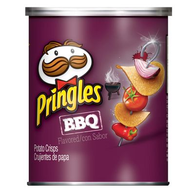 Pringles BBQ Pringles Potato Crisps Chips (Pack of 36)