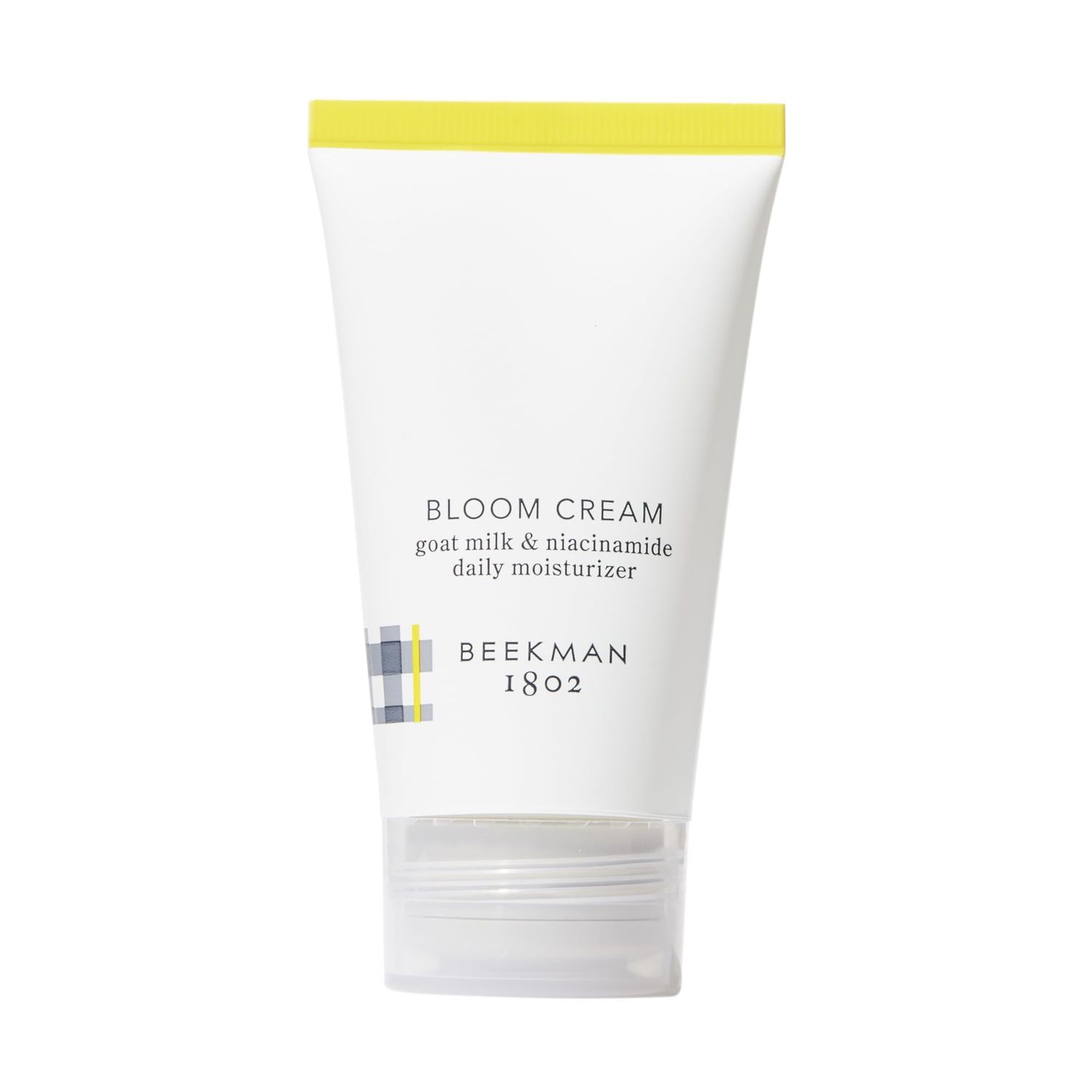 Beekman 1802 Bloom Cream Goat Milk Face Moisturizer Tube, 1.69 fl. oz. - Lightweight, Gentle, Deeply Hydrating Nourishes Skin Barrier - All Skin Types - Cruelty Free