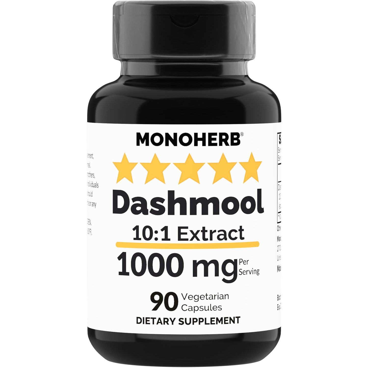 MONOHERB Dashmool Extract 1000 mg - 90 Vegetarian Capsules