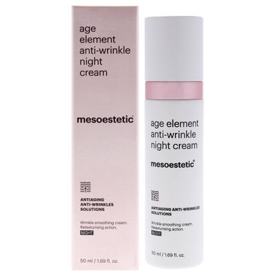 Mesoestetic Age Element Anti Wrinkle Night Cream for Unisex - 1.69 oz Cream