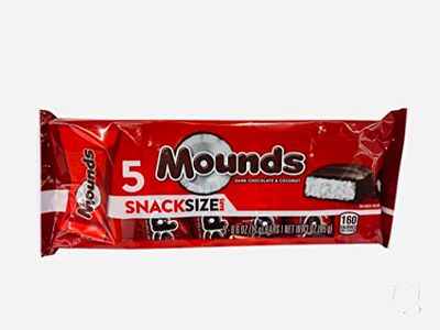 Mounds Dark Dark Chocolate Coconut Mini Fun Size 1pk 5 Ct 3oz