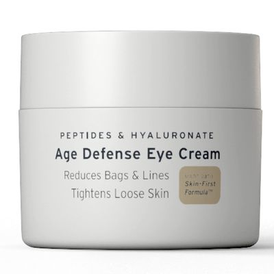 Supply Age Defense Eye Cream- Anti-Aging Eye Moisturizer with Peptides, Hyaluronic Acid Caffeine - Reduces Dark Circles, Puffiness Eye Bags 0.5 oz
