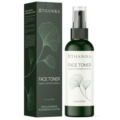 THANIKA Centella Asiatica Face Toner Spray - Anti-Aging Acne Prone Skin 3.4 fl oz