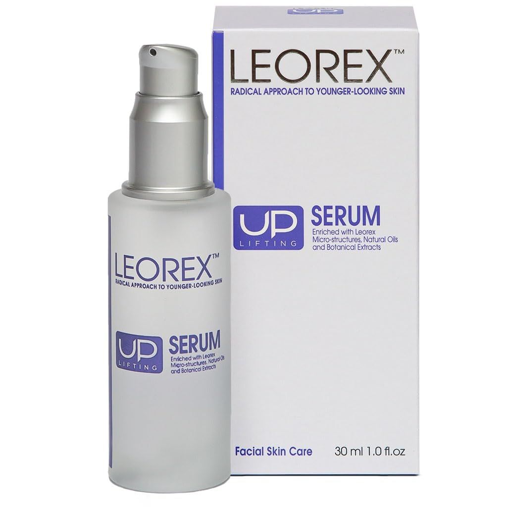 LEOREX Up-Lifting Anti Wrinkle Face Serum for Women - Instant Velvet Skin Effect Formula - Silky Texture Skin Serum, Skin Tightening Pore Minimizing For Smooth Firm Skin - 30 ml