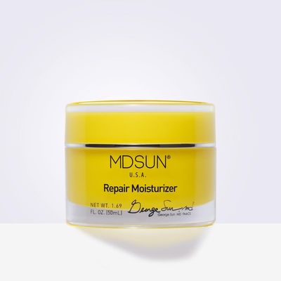 MDSUN Repair Moisturizer, Face Moisturizer for Anti-aging, Wrinkles, Fine Lines, Repair Skin Cells, Brighten Skin, Antioxidant, Against Free Radicals SPF 50mL