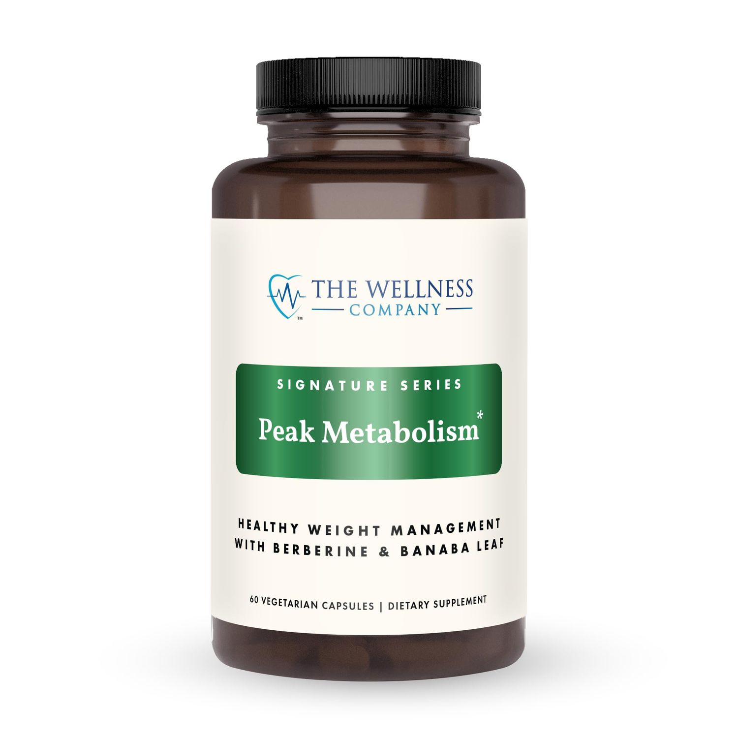 The Wellness Company Peak Metabolism 60 Capsule (1 Month Supply) Metabolic Health