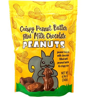 Crispy Peanut Butter Filled Milk Chocolate Peanuts