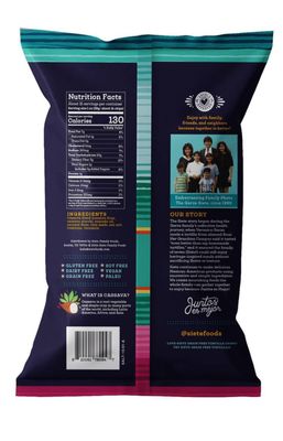 Siete Grain Free Tortilla Chips, 12 oz