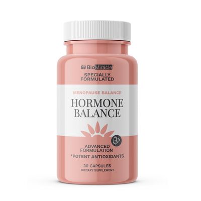 BioMiracle BMMHB Hormone Balance, Advanced Formulation, Potent Antioxidants, 1 Month Supply, 30 Capsules, Dietary Supplement.