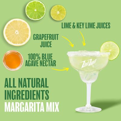 Zing Zang Classic Margarita Mix, Amazing Non-Alcoholic Cocktail Mixer, 1.75L Bottle (Pack of 1)