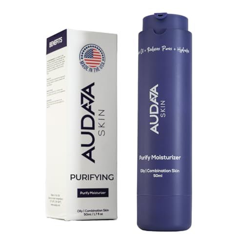 Purify Moisturizer - for Oily and Combination Skin - Deep Hydration and Balanced Glow with Anti-Aging and Pore Minimizing Daily Face Moisturizer for Clear, Even-Toned Complexion - 50ml1.7 oz