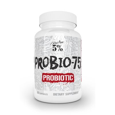 5 Nutrition Rich Piana Probio-75 Billion CFUs Vegan, 14 Unique Strains