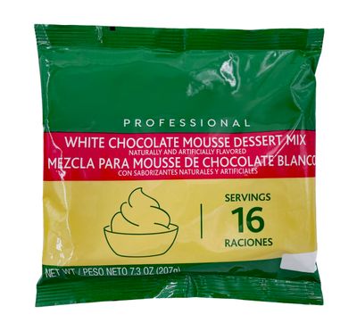 White Chocolate Mousse Mix 7.3 oz. - Pack of 2